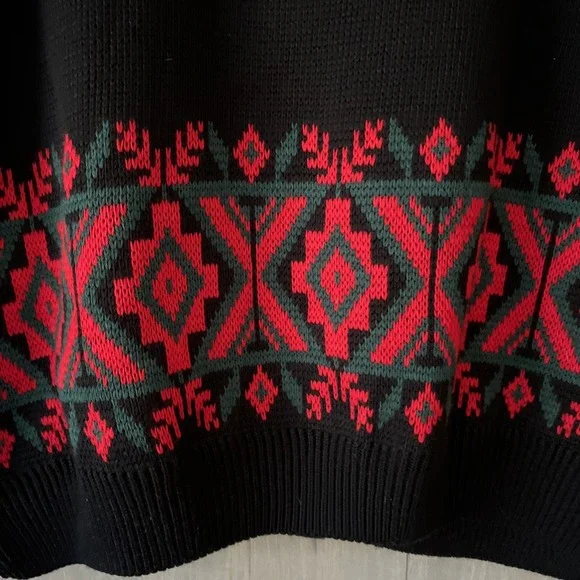 Vintage Cresta Knitwear Scottish Fair Isle Pattern Cardigan Women's XL Christmas - Picture 8 of 9